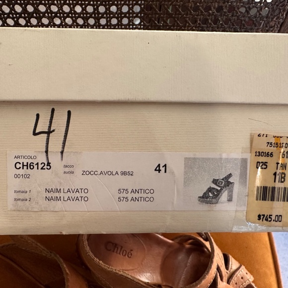 Chloe platform sandals - Picture 3 of 8